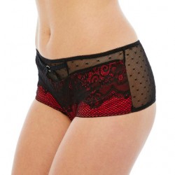 BIG APPLE Shorty string noir/rouge