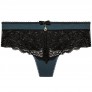 EPICEE Shorty string émeraude/noir