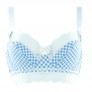  JOLI VICHY Soutien-gorge à armatures bonnets C, D et E blanc/ciel