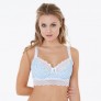  JOLI VICHY Soutien-gorge à armatures bonnets C, D et E blanc/ciel