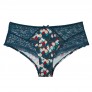 ELENA Shorty turquoise/rouge