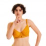 IMPREVU Soutien-gorge corbeille jaune