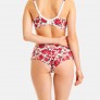 ELENA Shorty ivoire/bordeaux