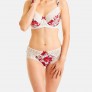 ELENA Shorty ivoire/bordeaux