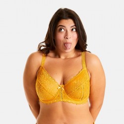 ELENA Soutien-gorge grand maintien jaune