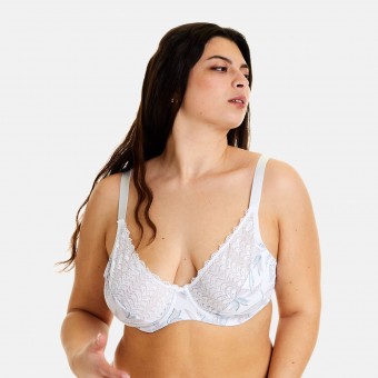 INDEX Soutien-gorge à armatures grand maintien blanc