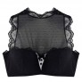 BOOMERANG Bralette coque moulée noir/ivoire