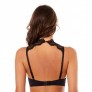 BOOMERANG Bralette coque moulée noir/ivoire