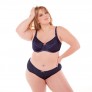 AIMANT Soutien-gorge grand maintien indigo/caramel