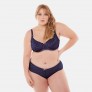 AIMANT Soutien-gorge grand maintien indigo/caramel