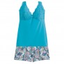 ELDORADO Top-short turquoise