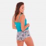 ELDORADO Top-short turquoise