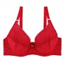 PILE OU FACE Soutien-gorge corbeille rouge