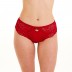 PILE OU FACE Shorty rouge