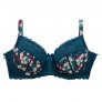 ELENA Soutien-gorge grand maintien turquoise/rouge