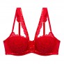 SALTIMBANQUE Soutien-gorge ampliforme coque moulée rouge