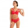 SALTIMBANQUE Soutien-gorge ampliforme coque moulée rouge