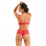 SALTIMBANQUE Soutien-gorge ampliforme coque moulée rouge