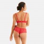 SALTIMBANQUE Soutien-gorge ampliforme coque moulée rouge