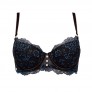 COQUETTERIE Soutien-gorge ampliforme coque moulée noir