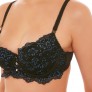 COQUETTERIE Soutien-gorge ampliforme coque moulée noir