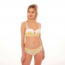 PARISIENNE Soutien-gorge ampliforme coque moulée jaune