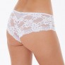 BLEUET Shorty blanc/ciel