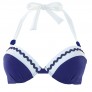 CROISIERE Haut de maillot push-up marine/ivoire by Brigitte Bardot