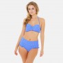 SAINT TROP Haut de maillot balconnet bleu roi by Brigitte Bardot