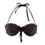 FESTIVE Haut de maillot balconnet noir/or by Brigitte Bardot