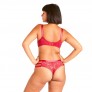 DANGER Soutien-gorge grand maintien bordeaux