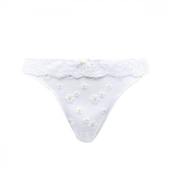 SOURIRE Tanga blanc
