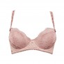 VOLONTE Soutien-gorge ampliforme coque moulée rose