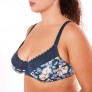 EVE Soutien-gorge grand maintien marine