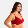 ELENA Soutien-gorge grand maintien rouge