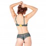 OSLO BY CAMILLE CERF & POMM'POIRE Soutien-gorge ampliforme coque moulée vert oslo