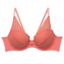 GAUFRETTE Soutien-gorge ampliforme coque moulée rose