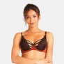 FOUDRE Soutien-gorge ampliforme caramel