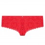 INTREPIDE BY CAMILLE CERF & POMM'POIRE Shorty tanga coquelicot