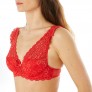 INTREPIDE BY CAMILLE CERF & POMM'POIRE Soutien-gorge ampliforme coque moulée coquelicot