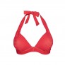 VACANCES Haut de maillot triangle push-up rouge