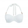 MISTRAL Haut de maillot balconnet blanc