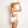 MISTRAL Haut de maillot balconnet blanc