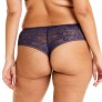 DIABOLIQUE Shorty string bleu