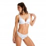 INDEX Soutien-gorge ampliforme coque moulée blanc