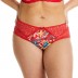 ELENA Shorty rouge/jaune